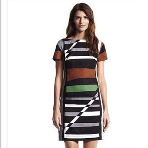 Derek lam Design Nation color block shift dress 12